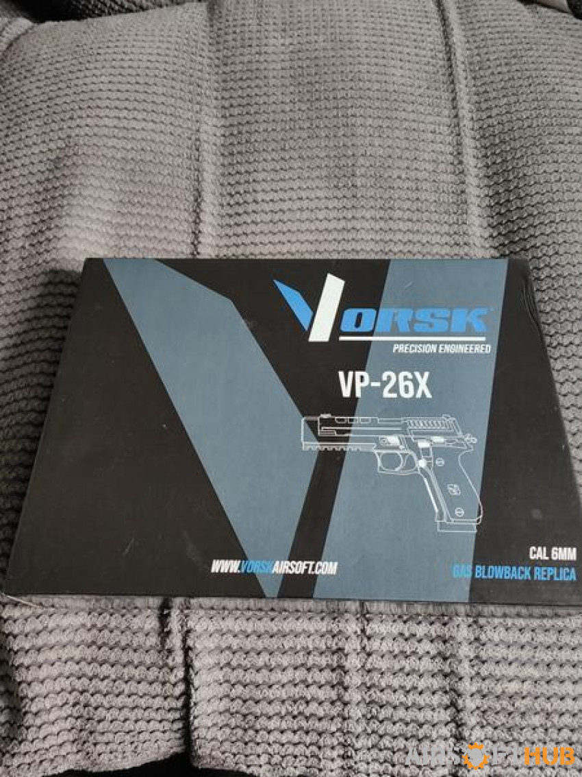 Vorsk pistol vp-26x - Used airsoft equipment