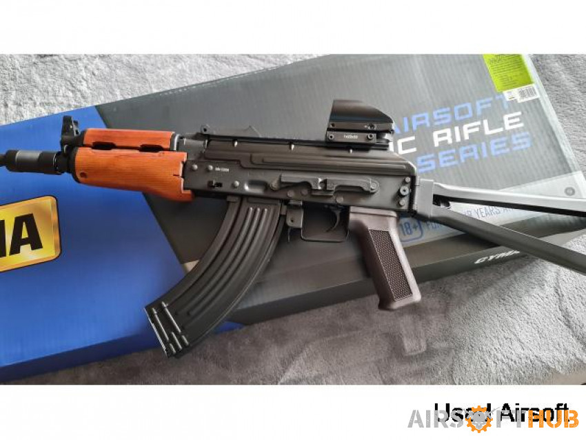 CYMA CM.045A AKS-74U Real Wood - Used airsoft equipment