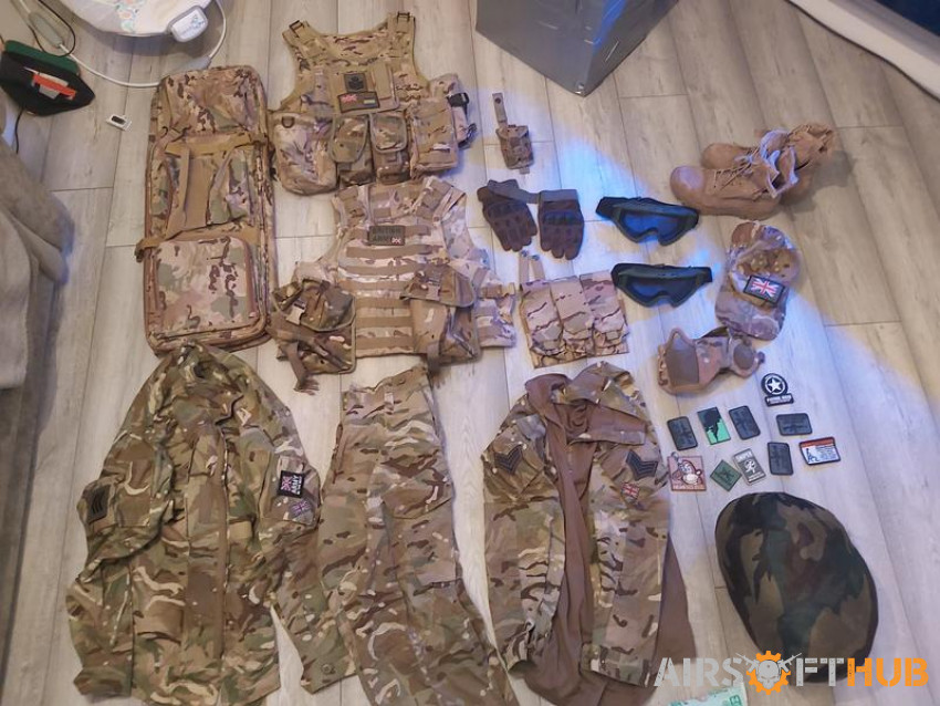 kit all for sale number in add - Used airsoft equipment