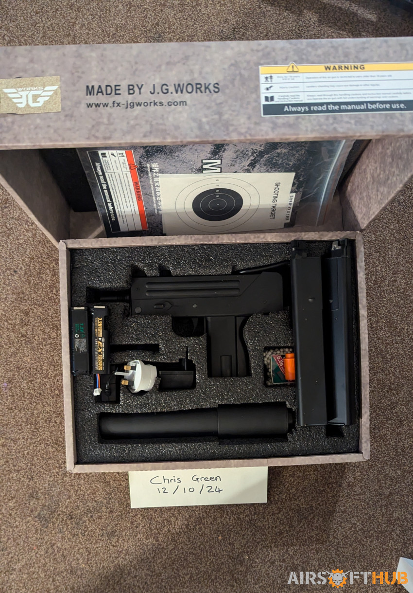 JG MAC-10 - Used airsoft equipment