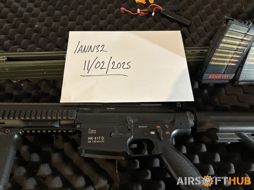 TM417 -NGRS - Used airsoft equipment