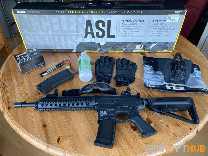 Valken ASL MOD-M  Airsoft Gun - Used airsoft equipment