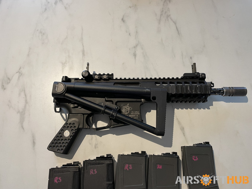 (SOLD) WE KAC PDW GBBR - Used airsoft equipment