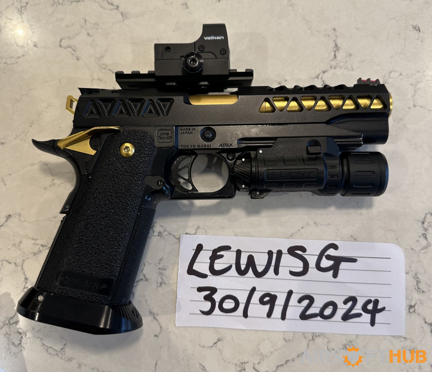 TM hi capa HPA gold match - Used airsoft equipment