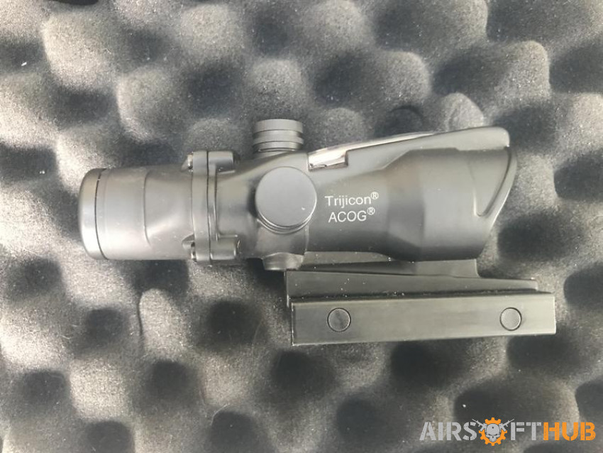 trijicon 4x acog scope - Used airsoft equipment