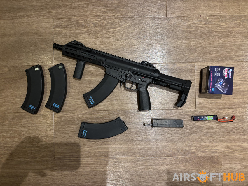 KWA Scarlet 47 AEG - Used airsoft equipment