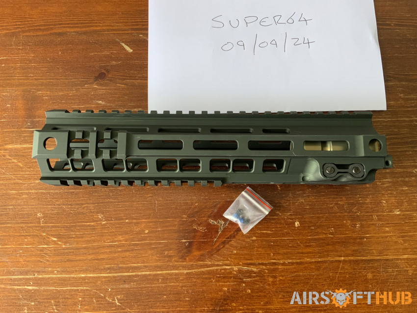 Z-Parts Mk4 Rail, OD Green, TM - Used airsoft equipment