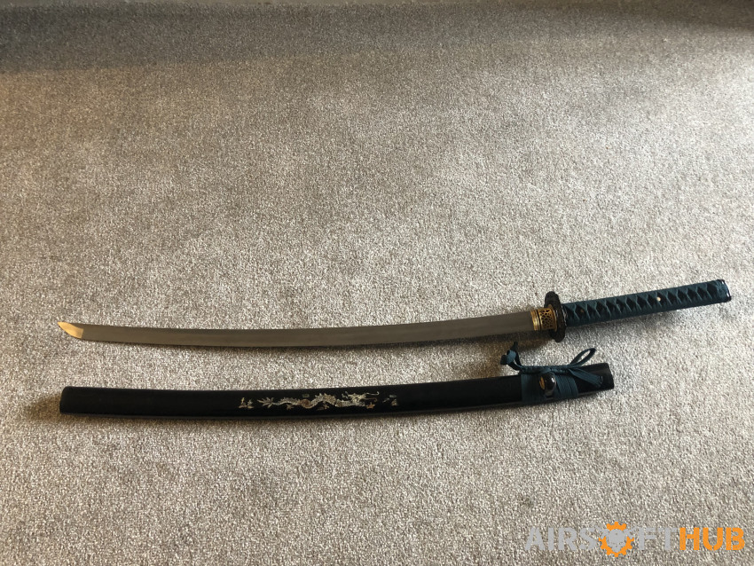 Hand made Japanese katana - Used airsoft equipment