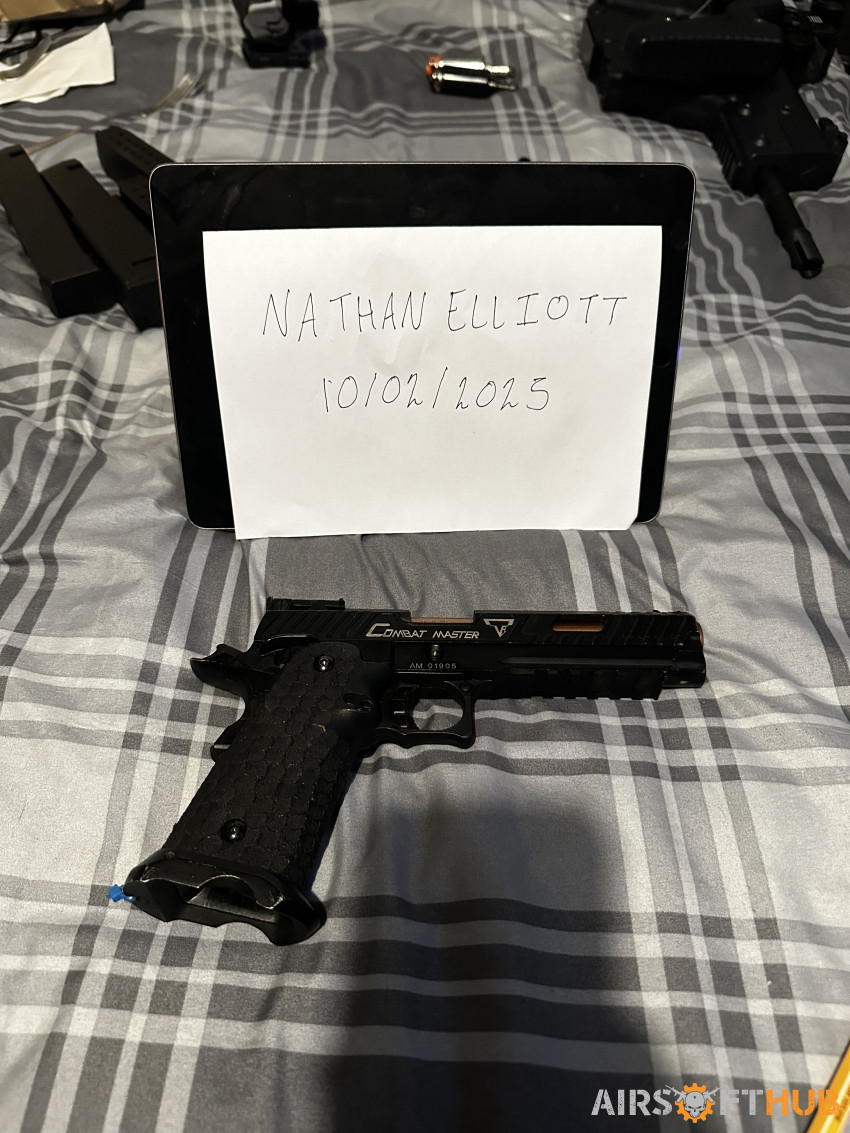 JW3 Comabt Master Hi Capa - Used airsoft equipment