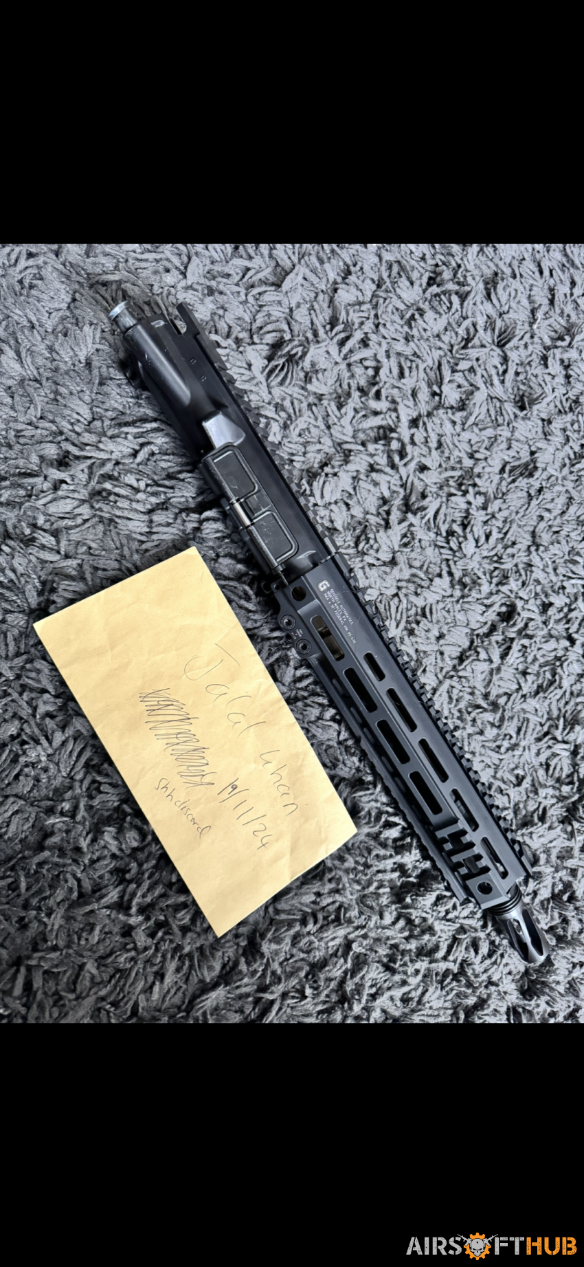 Tokyo marui mws upper receiver - Used airsoft equipment