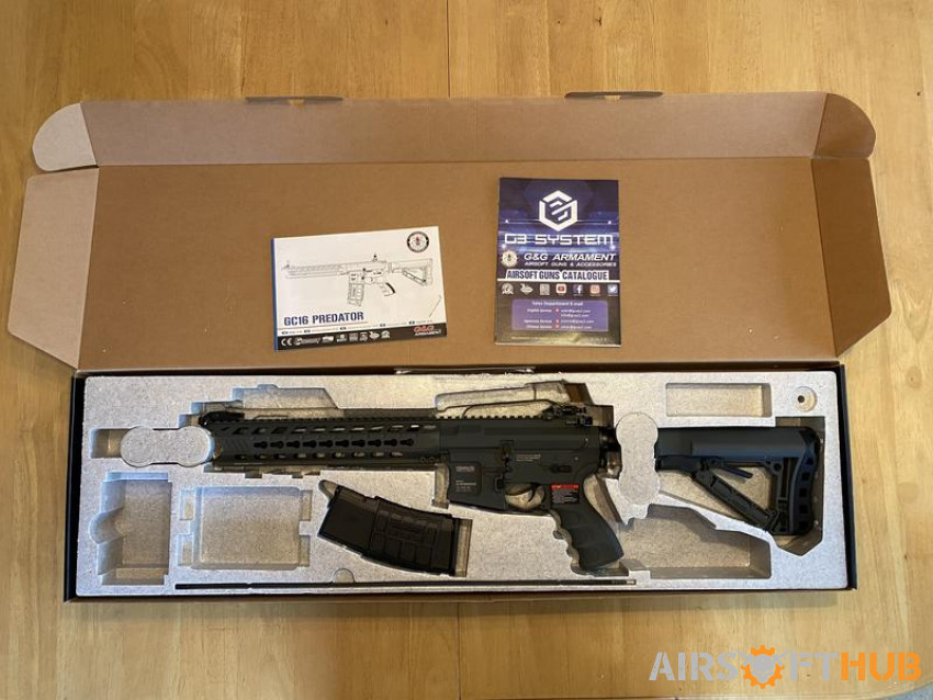 G&G GC16 PredatorAssault Rifle - Used airsoft equipment