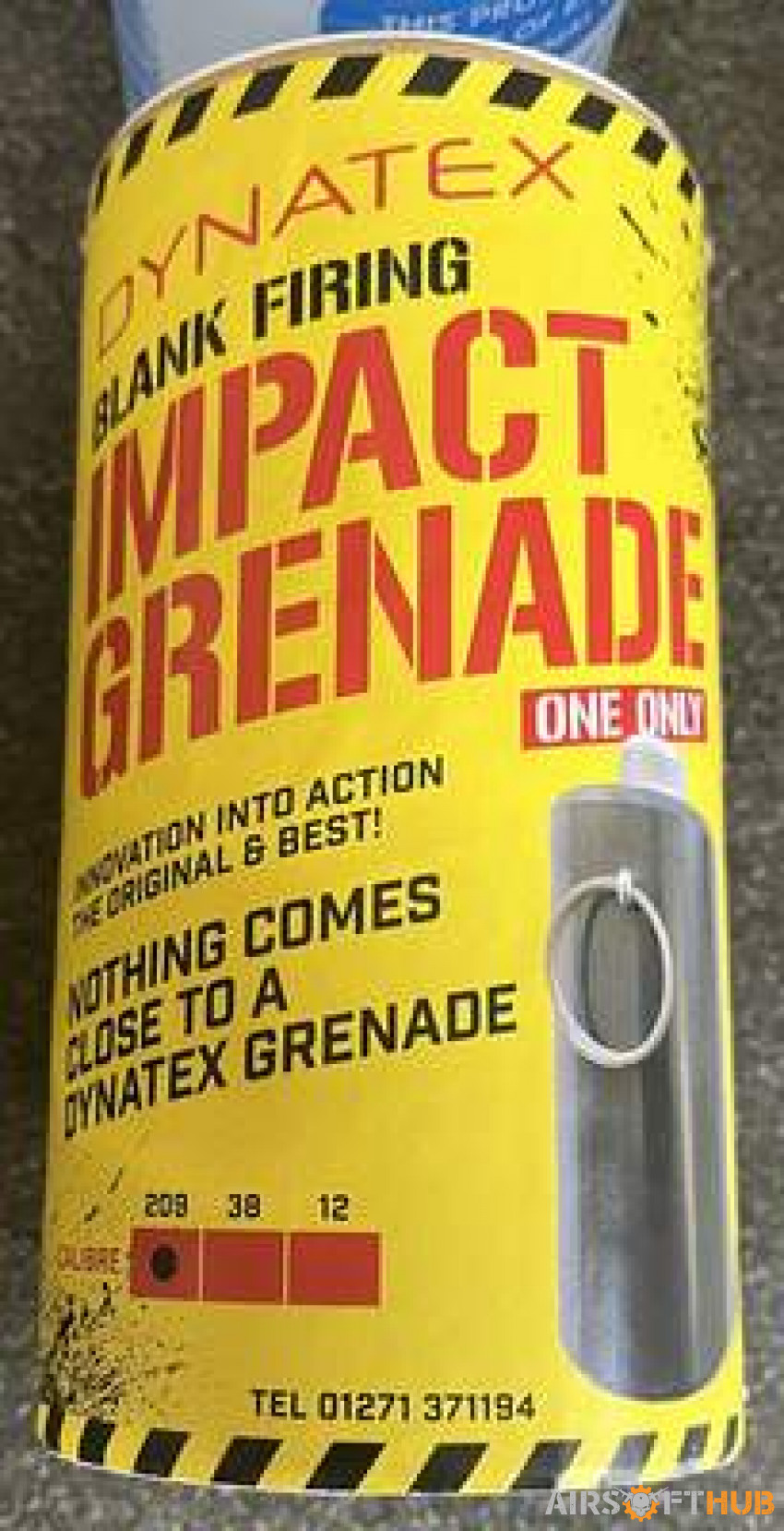 Dynatex Dominator Grenade - Used airsoft equipment