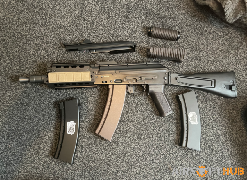 CYMA AK-74u (CM.045) + Extras - Used airsoft equipment