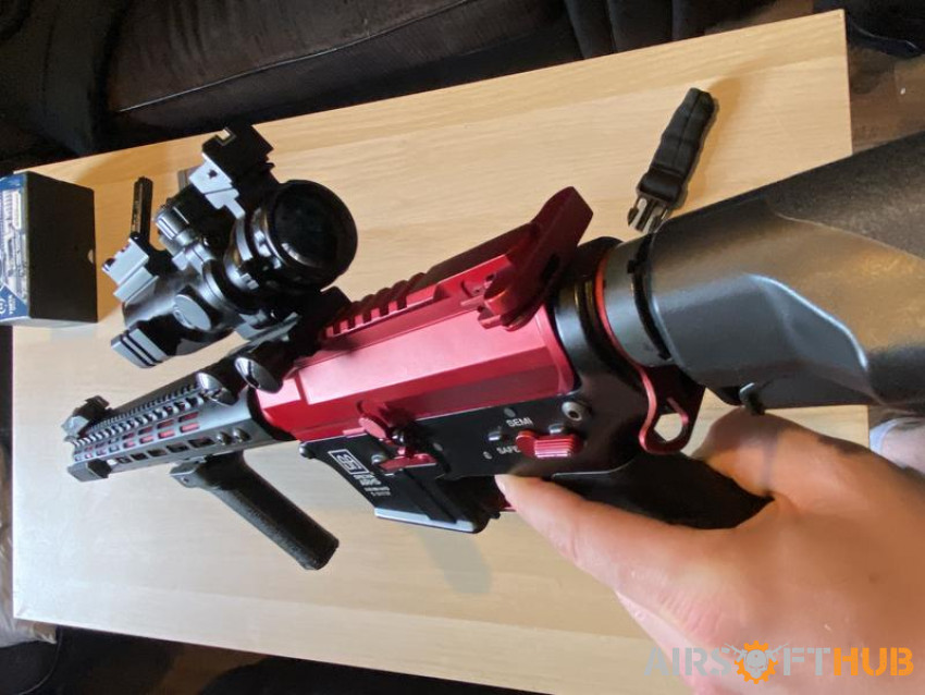 Specna Arms SA-V30-M Red edit - Used airsoft equipment