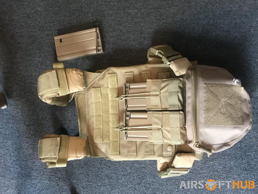 WE GBB SCAR H full loadout - Used airsoft equipment