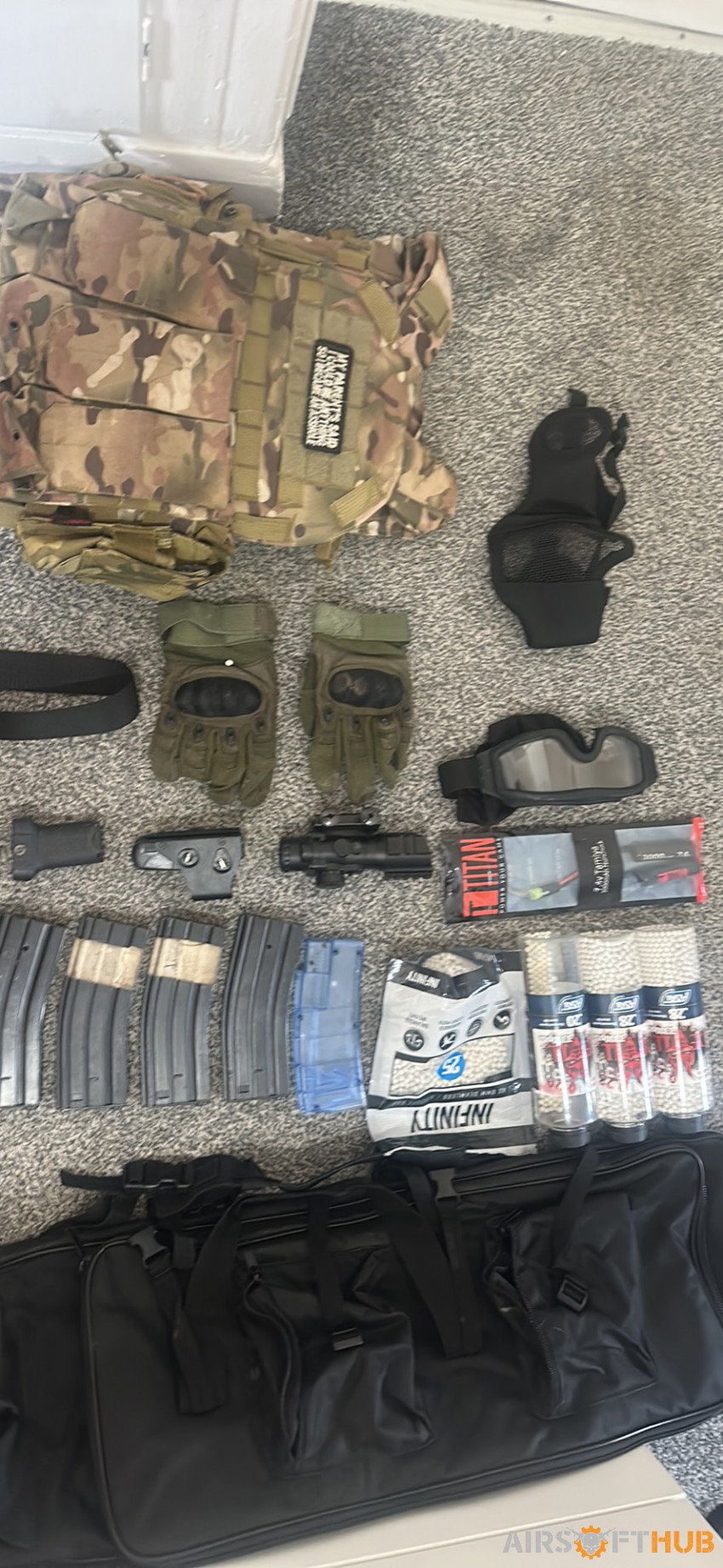 Airsoft rifs and equipment - Used airsoft equipment