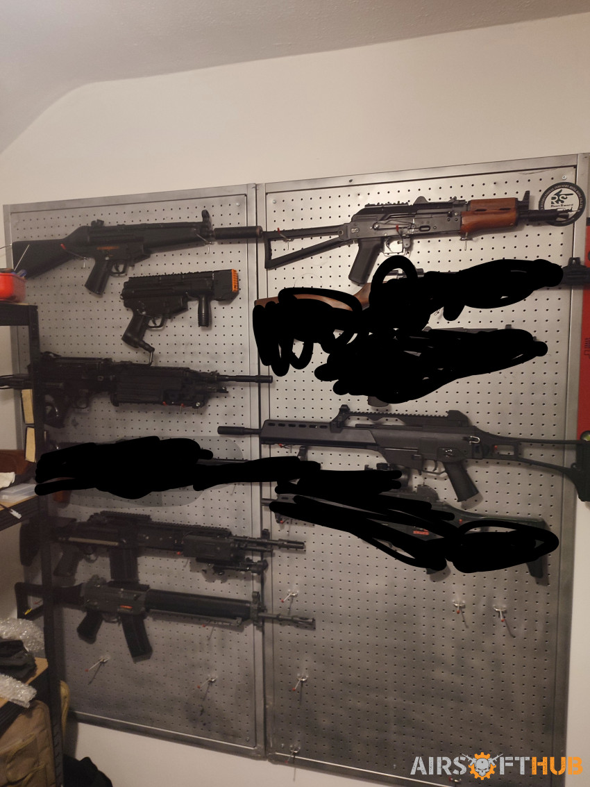 Airsoft AEGS - Used airsoft equipment