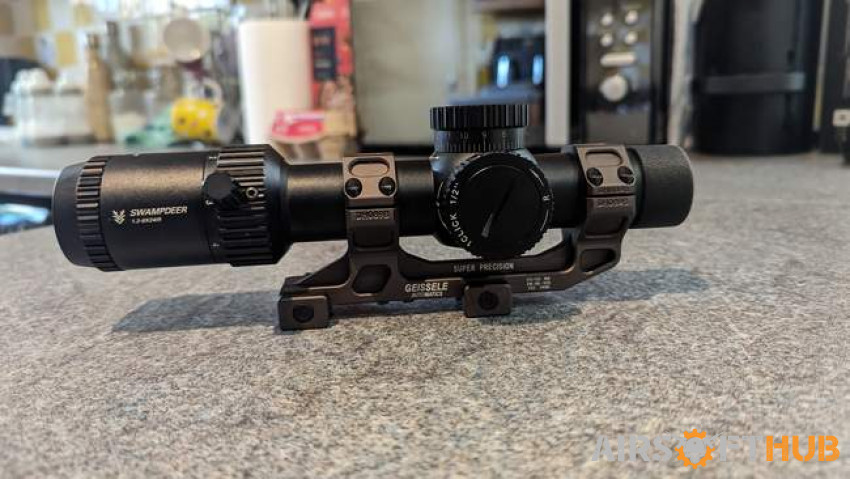 1.2x - 6x scope - Used airsoft equipment