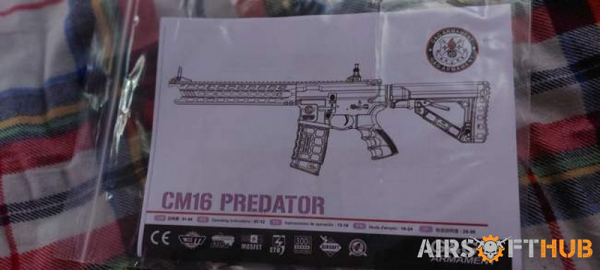 G&G CM16 Predator - Used airsoft equipment