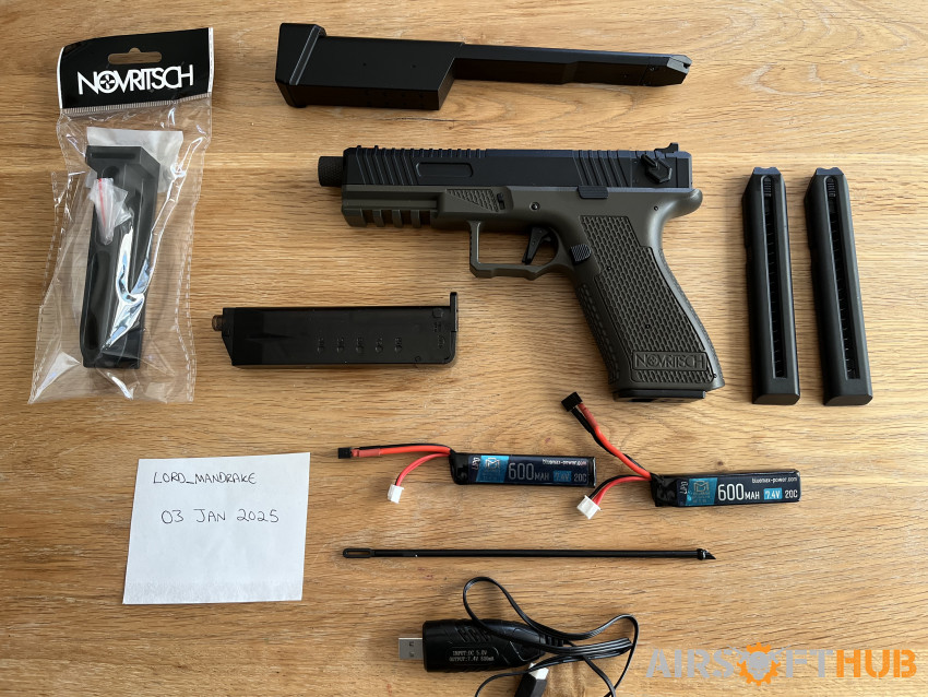 Novritsch SSE18 Gen2 Bundle - Used airsoft equipment