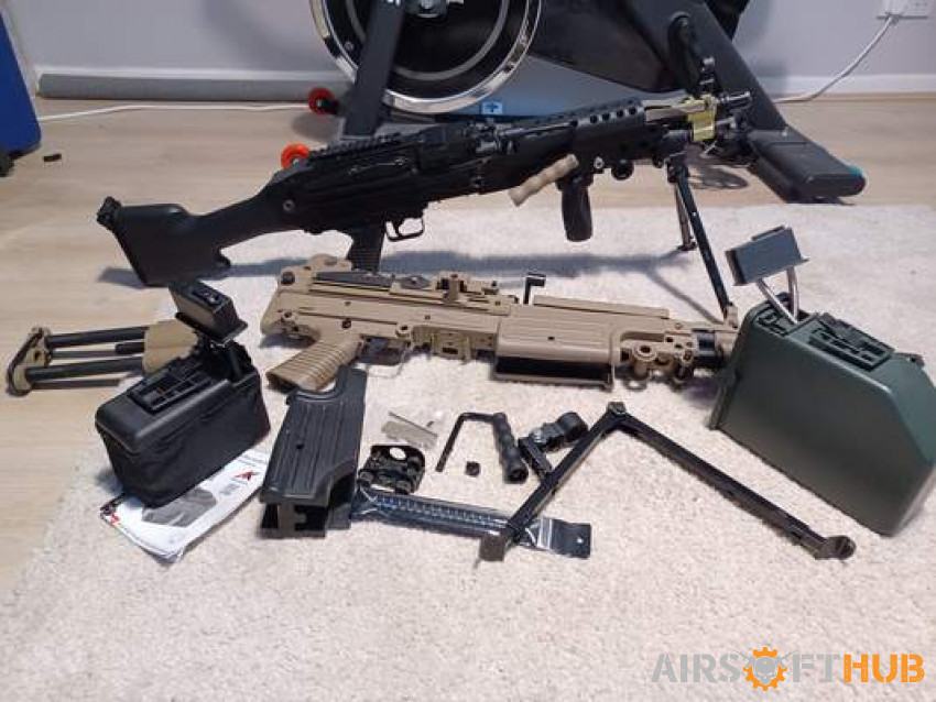 M249 x2 bundle - Used airsoft equipment