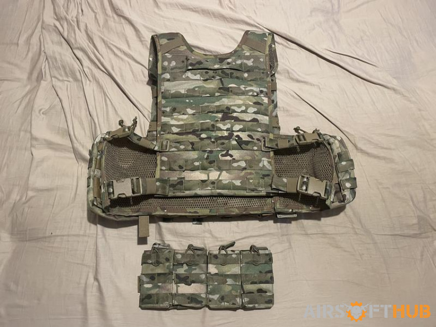 Warrior assault tactical vest - Used airsoft equipment