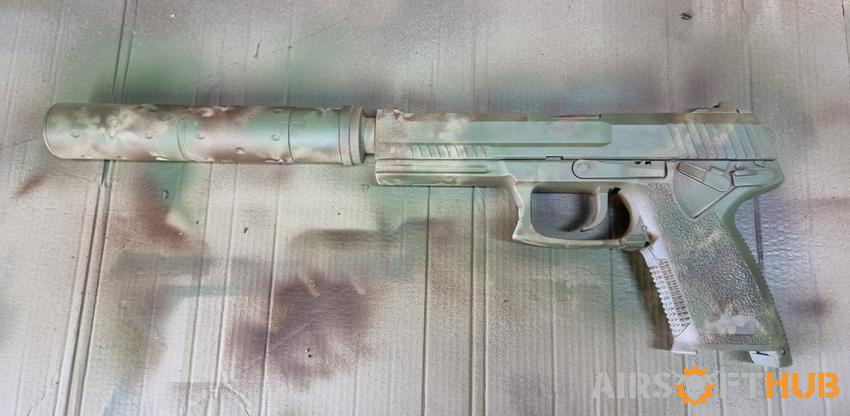 Mk23 custom painted - Used airsoft equipment