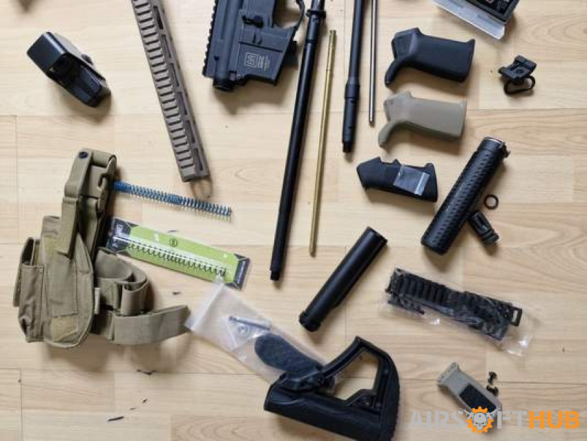 Various Parts & Gear - Used airsoft equipment