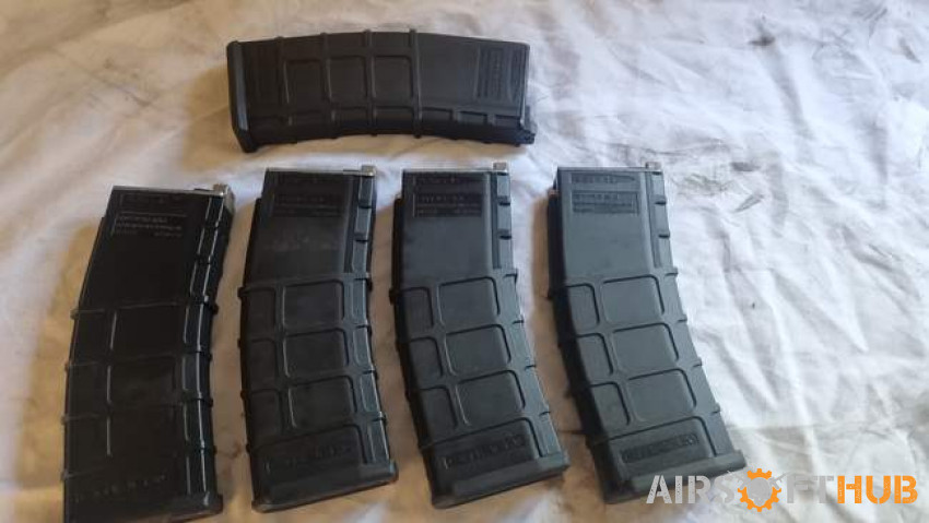 GHK M4 / G5 magazines - Used airsoft equipment