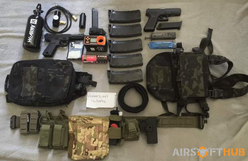 HPA AAP01 and gear bundle - Used airsoft equipment