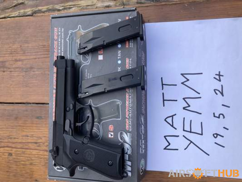 WE M92 - Used airsoft equipment