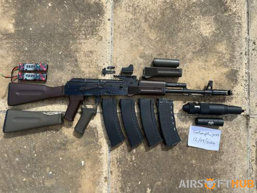 LCT LCT74M (AK74M) - Used airsoft equipment