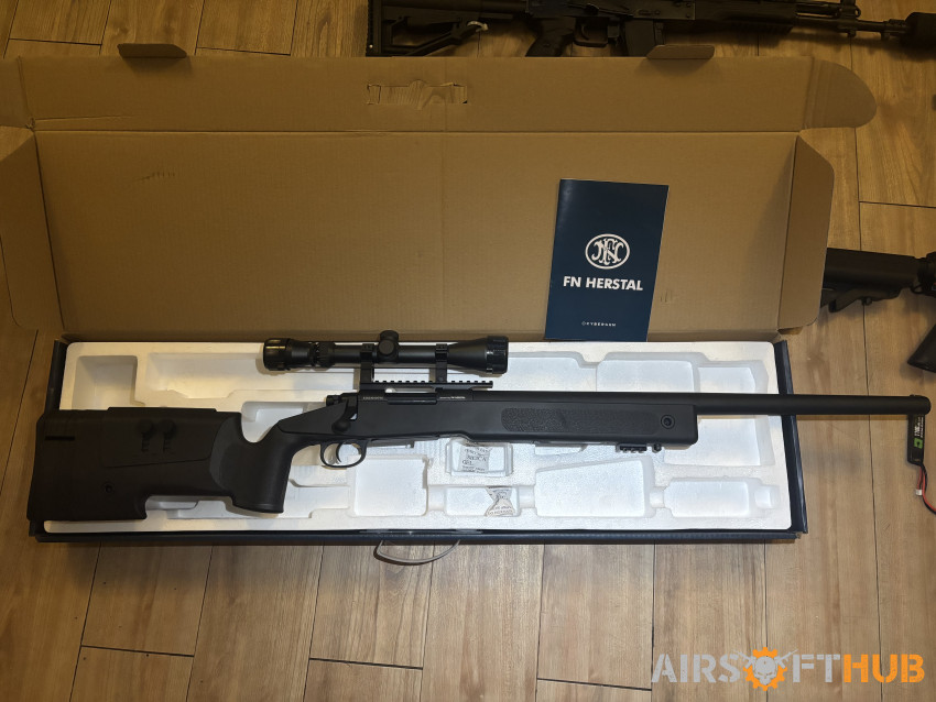 CYBERGUN FN SPR sniper - Used airsoft equipment