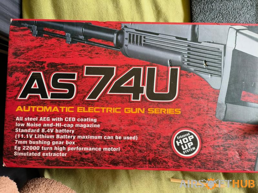 JG AS AK74U recoil - Used airsoft equipment