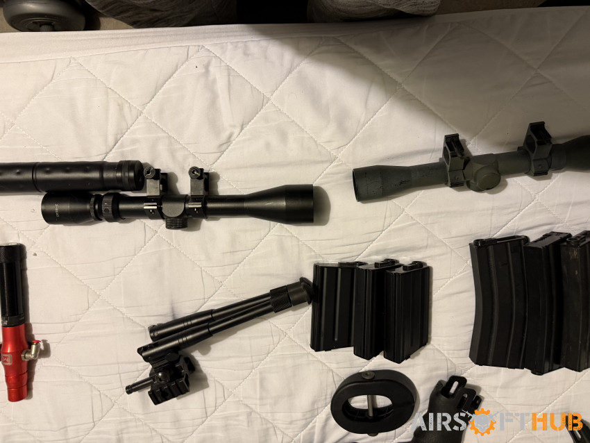 Boneyard job lot - Used airsoft equipment