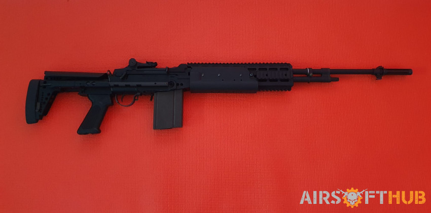 G&G M14 EBR Long AEG-Upgraded - Used airsoft equipment