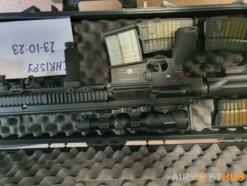 DMR's -  Umarex HK417d , SR15 - Used airsoft equipment