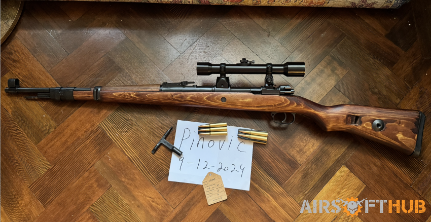 Ares KAR98k Sniper rifle - Used airsoft equipment