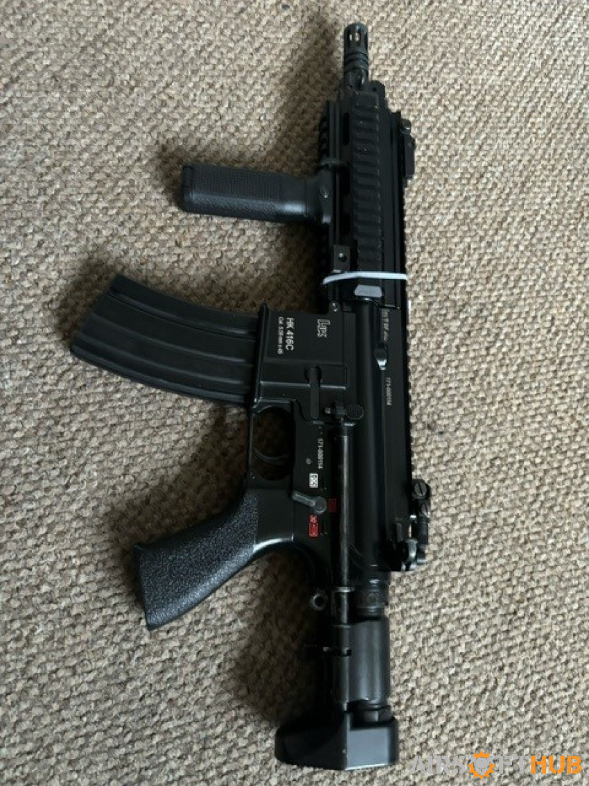 TM HK 416C riffle - Used airsoft equipment