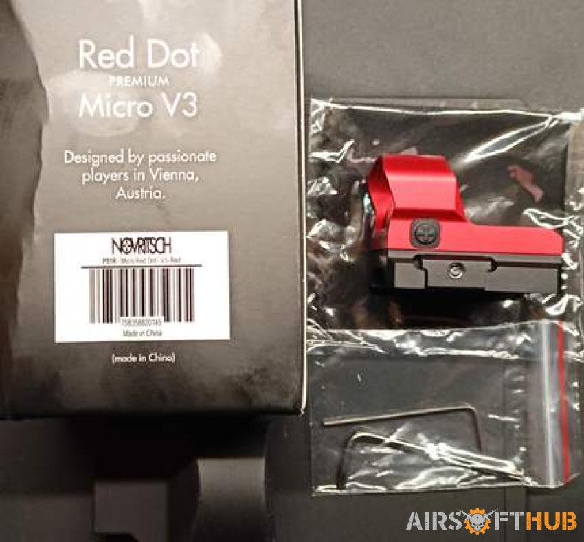 Premium Red Dot – Micro V3 RED - Used airsoft equipment