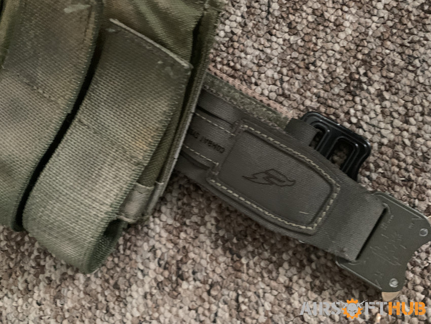 Combat Systems shooters belt - Used airsoft equipment