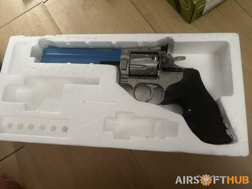 Dan Wesson 715 6” revolver - Used airsoft equipment