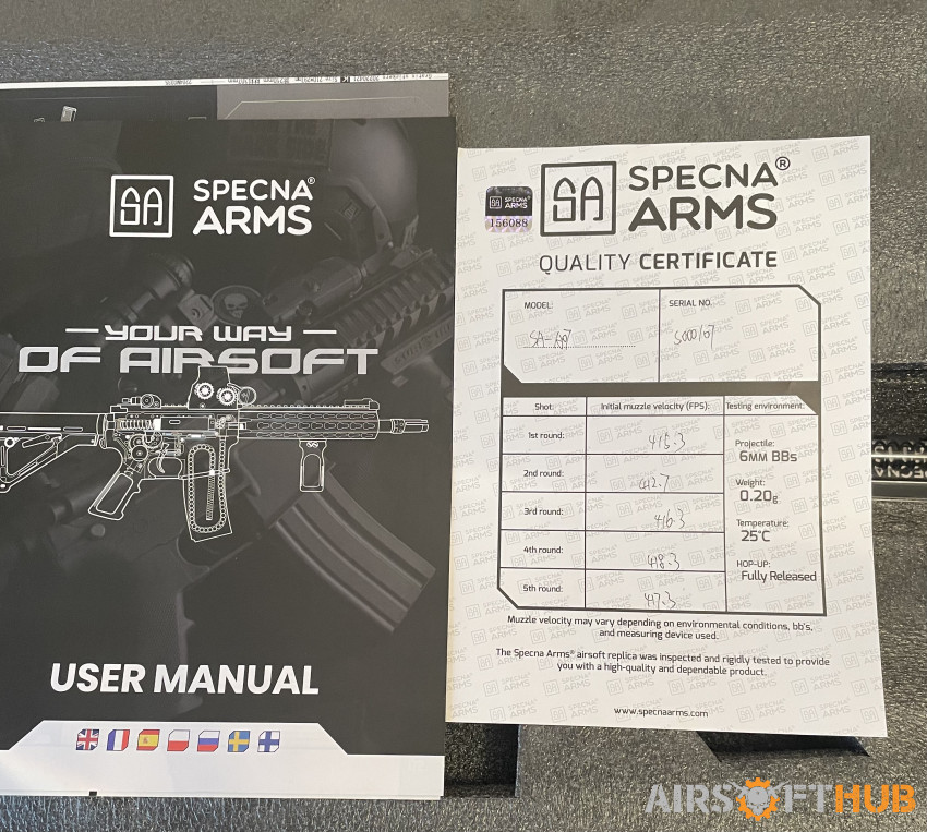 Spenca Arms SA-AO7 - Used airsoft equipment