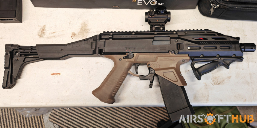 Modified scorpion Evo package - Used airsoft equipment