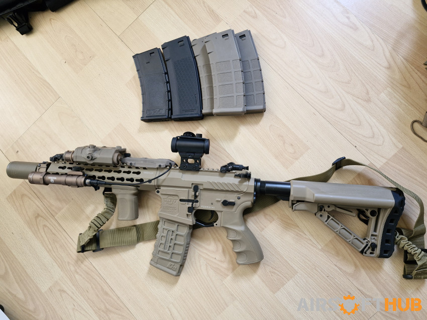 G&G CM16 Upgraded (Titan II) - Used airsoft equipment