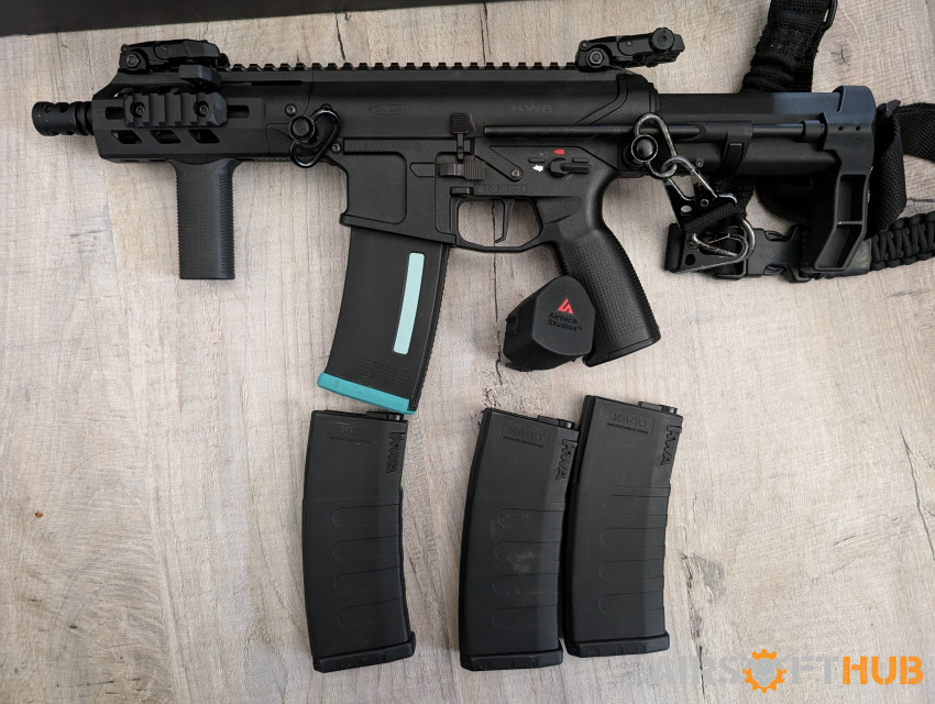 KWA EVE 4 bundle - Used airsoft equipment