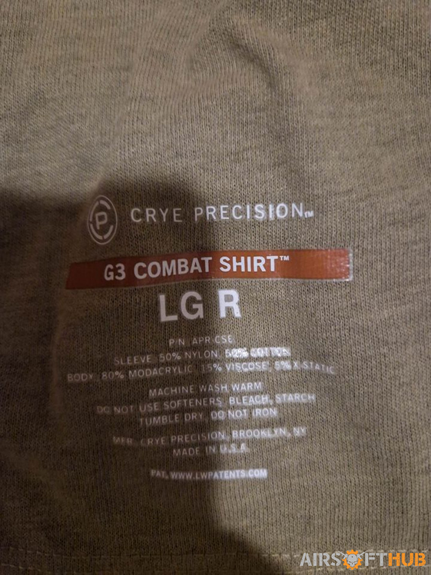 Crye Precision Combat Shirt G3 - Used airsoft equipment