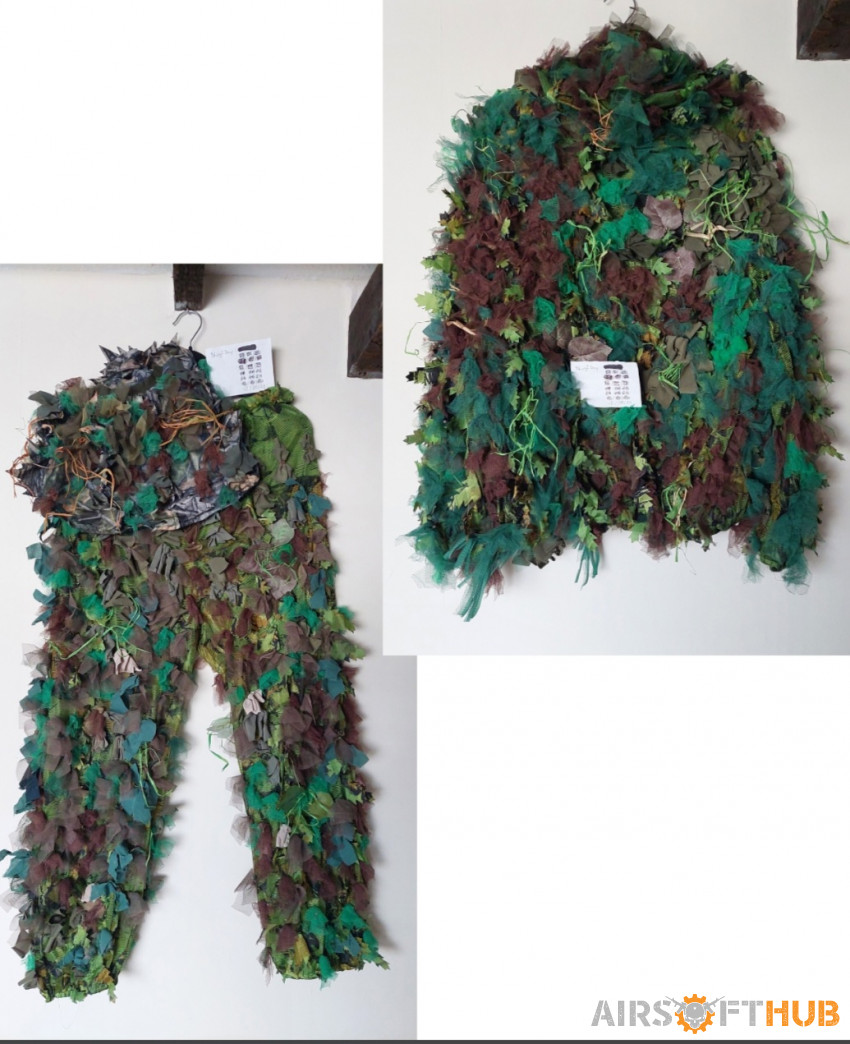 Ghillie Suit - Used airsoft equipment