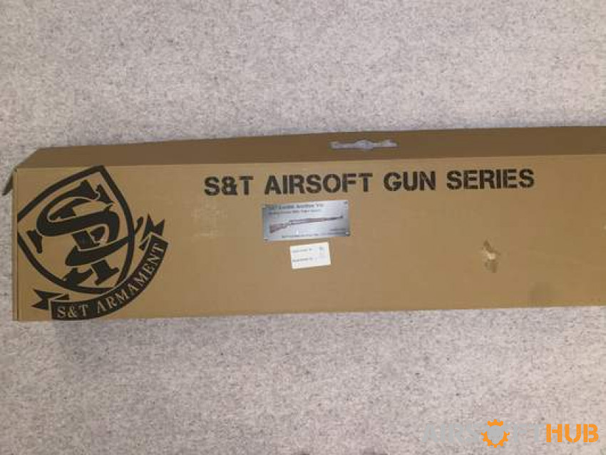 S&T Kar98k Faux Wood BRAND NEW - Used airsoft equipment