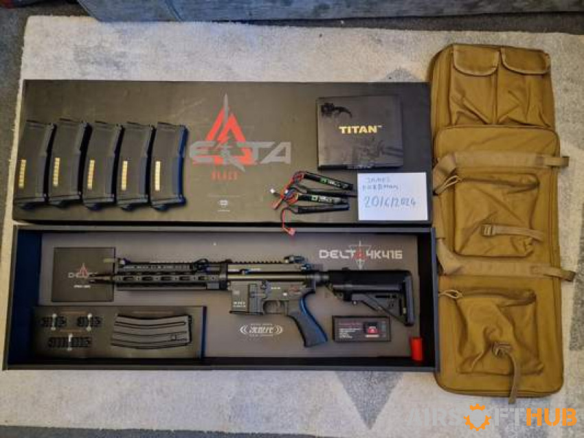 Tokyo Marui HK416 Delta NGRS B - Used airsoft equipment